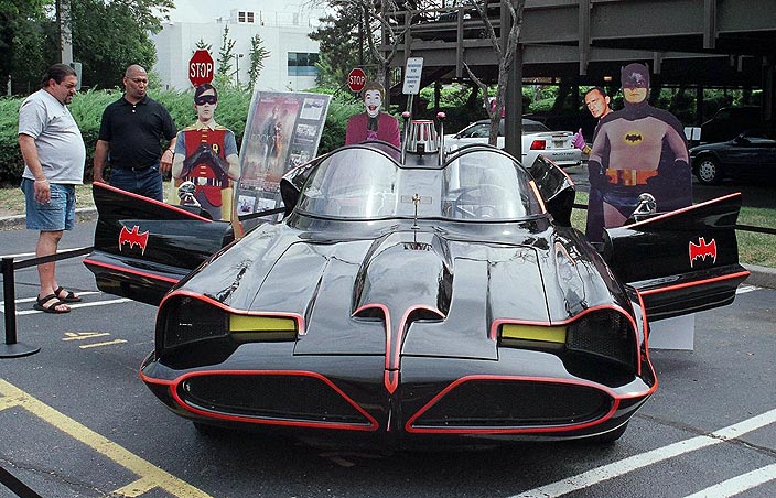 1966 Batmobile "Rock Star" on display at Super Mega Show 2006.