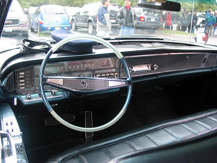 The dashboard of the Black Beauty.